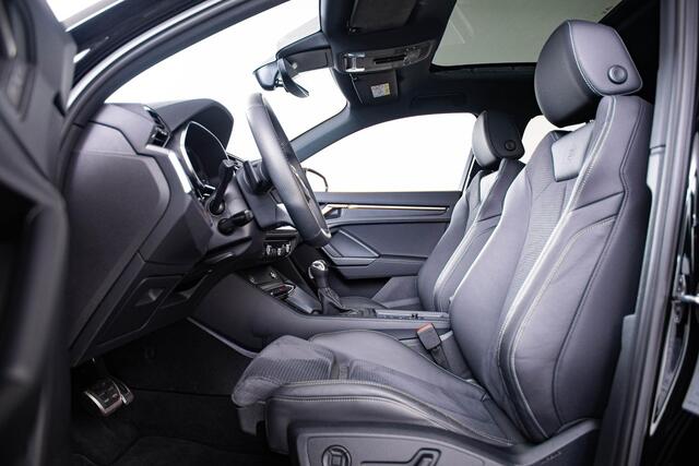Audi Q3 Sportback 35 TFSI S Edition Competition Trekhaak - Panoramadak - Adaptieve cruise control - B&O - Audi virtual cockpit plus - Parkeerhulp plus - Progressieve besturing - Onderstel met instelbare dempers -