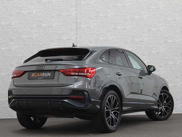 Audi Q3 Sportback 45 TFSI e 245pk S-Line | ACC | Trekhaak | Navi Plus | Lane Assist | Dodehoek | Carplay | LED | Stoelverwarming | Climate-Control | Interieur-Voorverwarming | Bovag Garantie |