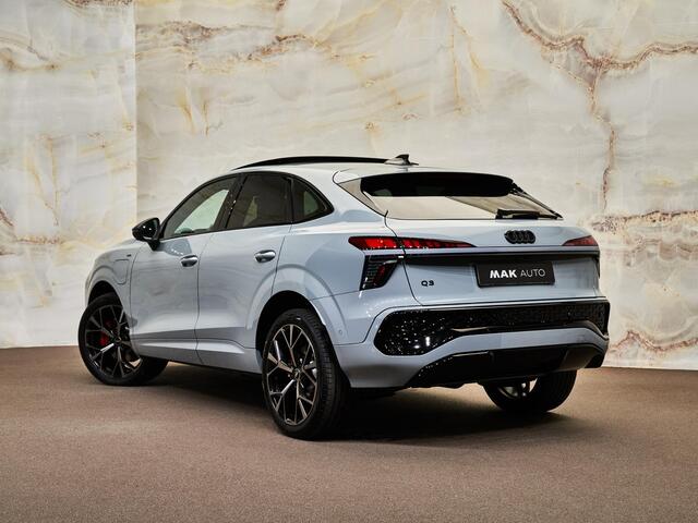 Audi Q3 Sportback E-Hybrid S Edition , pano, Tech Pro, tr.haak, 20", Sonos, LED-kopl., memory, HUD, 360 camera, ACC, privacy, NP76k