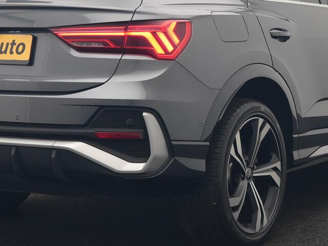 Audi Q3 Sportback 45 TFSI e 2x S Line PHEV 245pk Dealer O.H. | Trekhaak Af Fabriek | Adaptive Cruise | Matrix LED | Camera | Sonos Audio | Alcantara Sportstoelen Verwarmd | Blis | Navigatie | DAB | 20"L.M | Plug In Hybrid |