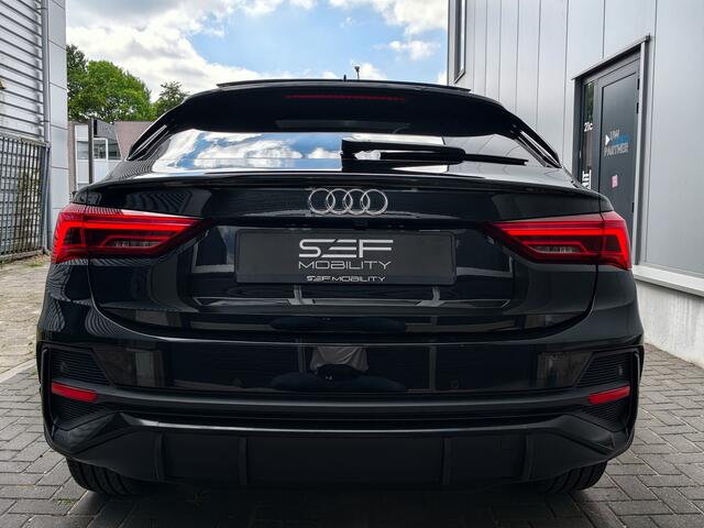 Audi Q3 Sportback 35 TFSI 3x S Line Pano | Keyless | Trekhaak | Matrix | Camera | Leder