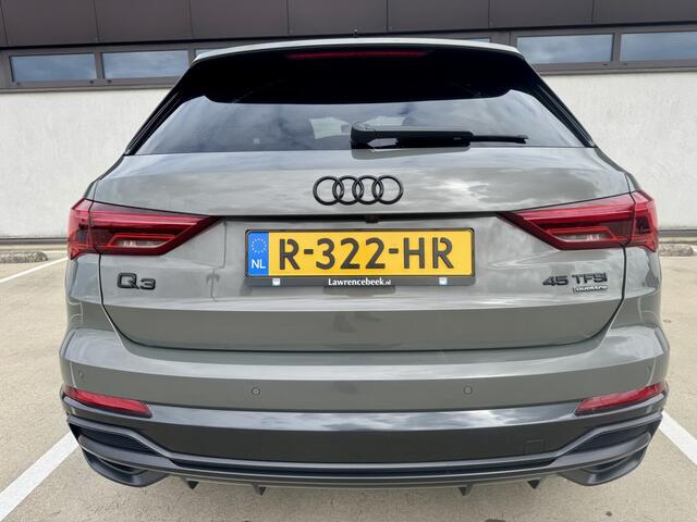 Audi Q3 45 TFSI quattro S Line Edition One 230 PK 2.0 | Pano | Navi | Leer | Full-Options | | B&O Sound | Trekh. elekt. |