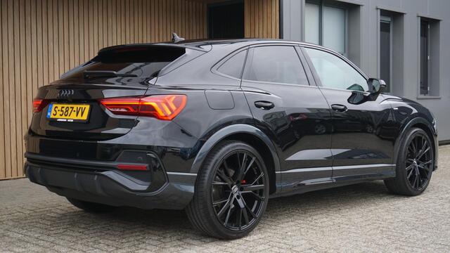 Audi Q3 Sportback 35 TFSI S-line Virtual Drive select Adap Cruise *Black optik* Stoelverw 21inch LM Led *1ste eign* 139963km