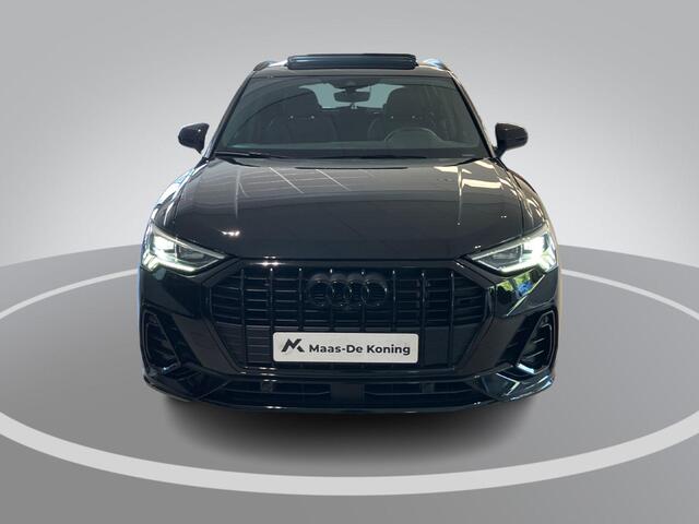 Audi Q3 45 TFSIe S edition · Panoramadak · 360°Camera + Parkeersensoren · Apple/Android Car Play · SONOS · Stoelverwarming · Drive select