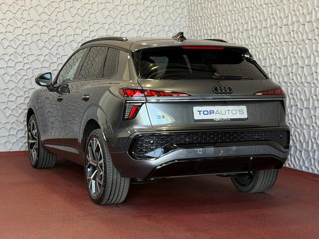 Audi Q3 1.5 e-hybrid |S edition | 272pk | Leer | Pano | Trekhaak | Stoel/Stuur verw | Matrix Led | 20'' Lmv S Line | S-Line | S-edtion