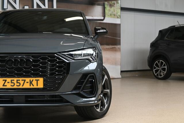Audi Q3 Sportback 45 TFSIe 245pk Advanced Black edition | ACC | Camera | Elek. klep | 100% (Dealer) onderhouden label