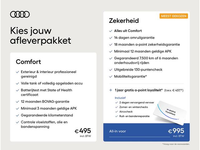 Audi Q3 Advanced edition e-hybrid 272 pk | Techniekpakket plus | S line interieur sportstoelen | Laadconcept compact | Privacy glas |