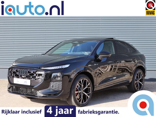 Audi Q3 Sportback 1.5 200kW e-hybrid S-Line Pano/Sonos/360/Tech Pro/Elek. stoelen+mem/Head-up/Keyless/20"/Trekhaak wegkl.