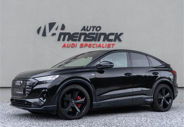 Audi Q4 Sportback e-tron 40 / 2x S-line/ Sonos/ Head-Up/ Ruit-leder/ Adaptive Cruise Control/ Panoramadak/ 150kW (204PK)