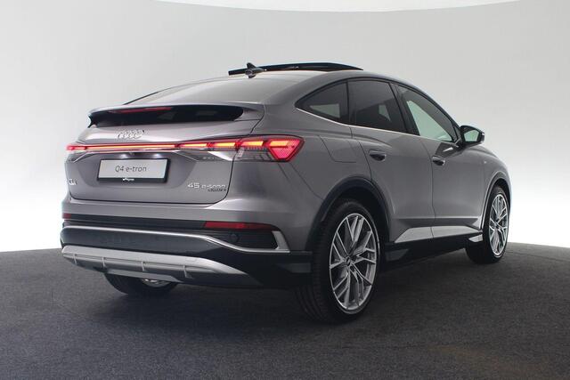Audi Q4 Sportback e-tron 45 quattro 286 PK S edition | Glazen panoramadak | Sonos premium | Velgen 21 inch