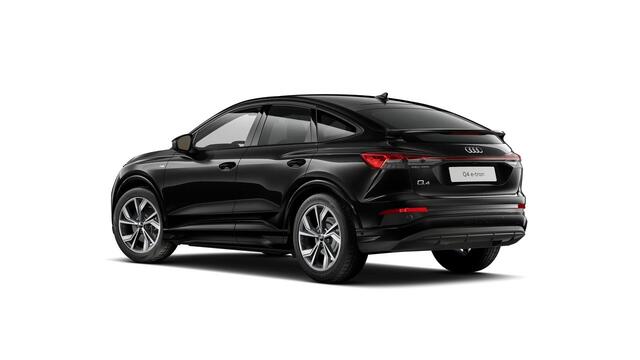 Audi Q4 Sportback e-tron 40 S edition 77 kWh 204pk | Navigatie | Stoelverwarming | Dynamic pakket | 20 inch lichtmetalen velgen | Optiek pakket zwart