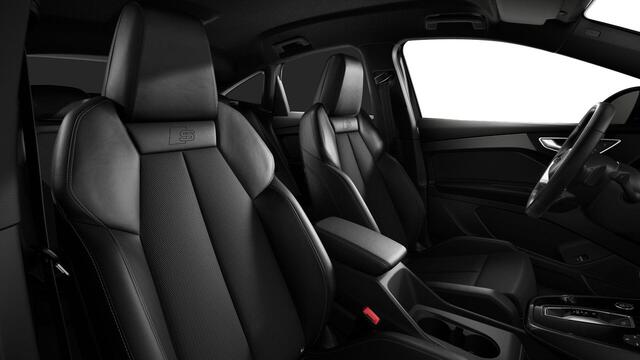 Audi Q4 Sportback e-tron 40 S edition 77 kWh 204pk | Navigatie | Stoelverwarming | Dynamic pakket | 20 inch lichtmetalen velgen | Optiek pakket zwart