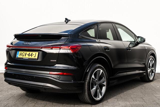 Audi Q4 Sportback e-tron 45 Quattro S Edition 82 kWh | Matrix | Panoramadak | Trekhaak | 20 inch LMV | Sportstoelen | Adapt. Cruise