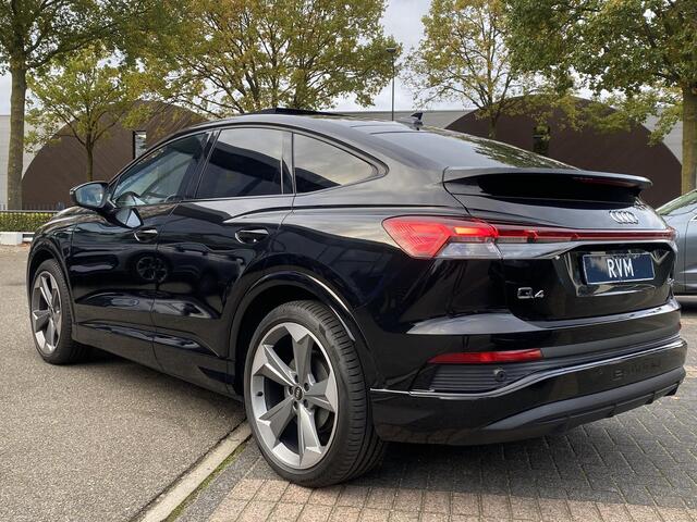 Audi Q4 Sportback e-tron 50 quattro 77 kWh S LINE in- exterieur | HEAD UP DISPLAY | ELECTR. STOELEN+GEHEUGEN | PANORAMADAK RIJKLAARPRIJS INCL. 12MND BOVAG | DEALER ONDERHOUDEN