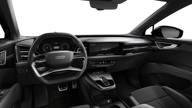 Audi Q4 Sportback e-tron 35 Launch edition S Competition 55 kWh | 170 PK | SoH 89% | Warmtepomp | Sonos premium sound | Matrix LED koplampen |