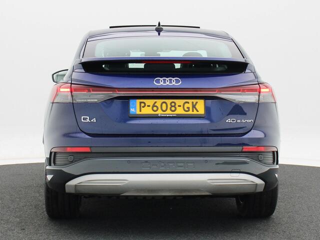 Audi Q4 Sportback e-tron 40 77 kWh 204 Pk Automaat | Panoramadak | Volledig Leder | Virtual Cockpit | Elektrische Achterklep | LED | 19 Inch | 109.106 Km
