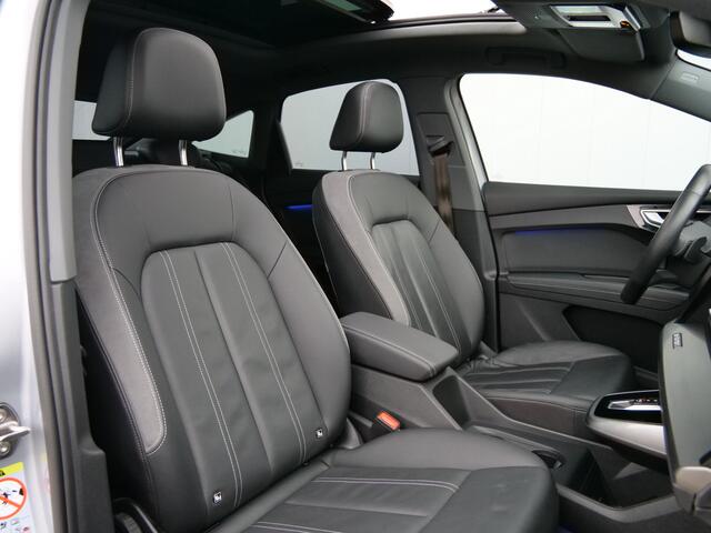 Audi Q4 Sportback e-tron 40 Launch edition S Competition 77 kWh Navigatie / Apple Carplay / Leer / DAB / Stoelverwarming / SOH 94,6%