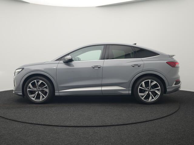Audi Q4 Sportback e-tron 35 S edition 55 kWh 2 x S - Line INCL BTW | Adaptive Cruise | Camera | Sportstoelen Verwarmd | 20"L.M | Apple Carplay | Parkassist | Virtual | El. Achterklep |