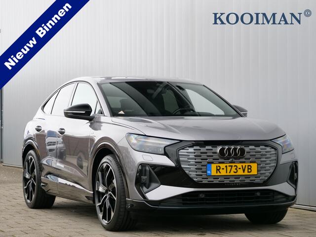 Audi Q4 Sportback e-tron 50 quattro S edition 77 kWh 300 Pk Automaat Navi / DAB / Camera / Leer / SOH 94,4%