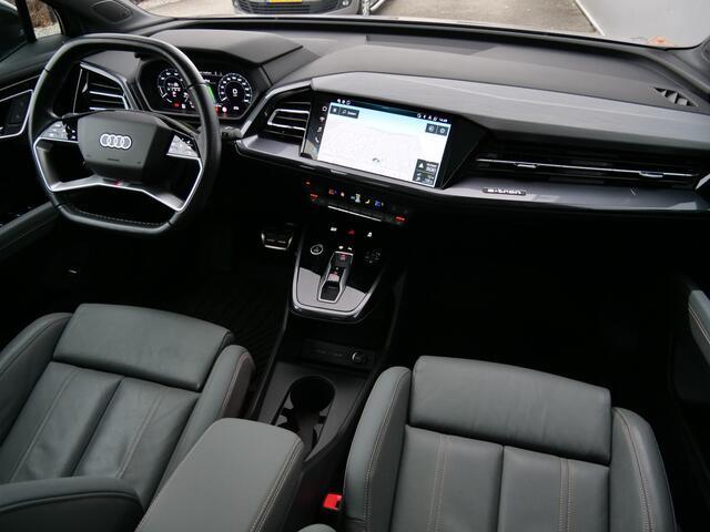 Audi Q4 Sportback e-tron 50 quattro S edition 77 kWh 300 Pk Automaat Navi / DAB / Camera / Leer / SOH 94,4%