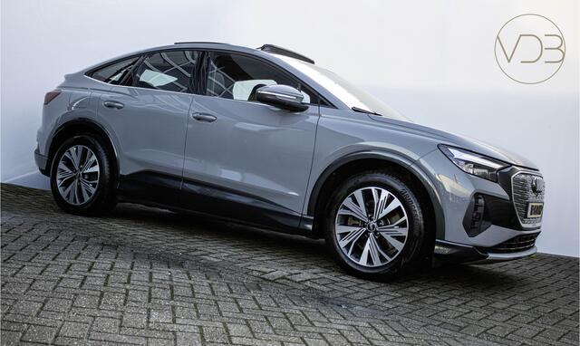 Audi Q4 Sportback e-tron 40 SOH 92,6% Launch edition Nardo PANORAMA LEER