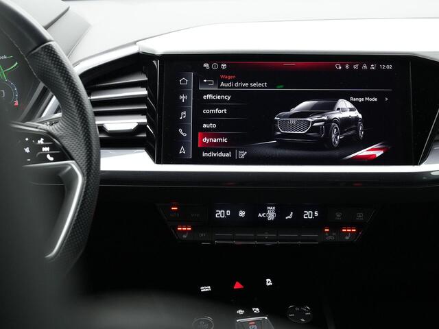 Audi Q4 Sportback e-tron 40 S-Line 82 kWh 204 pk | Panoramadak | Demperregeling | Twinleder | Matrix LED | Sonos