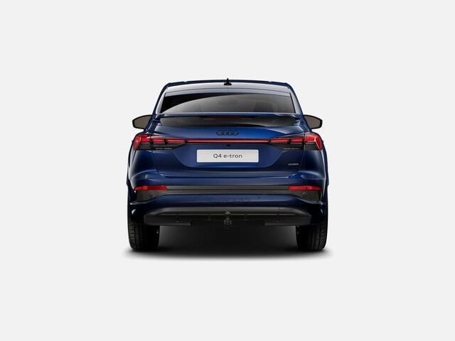 Audi Q4 Sportback e-tron 45 quattro S Edition Competition 286 PK · Sonos Premium sound · Trekhaak elek. wegklapbaar · Elektrische voorstoelen