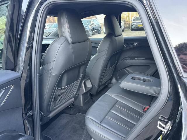 Audi Q4 Sportback e-tron 50 quattro S edition 77 kWh S-LINE BINNEN + BUITEN| SOH 93% | LEER |MATRIX LED| ADAPTIVE CRUISE CONTROL | ELEKTRISCHE ACHTERKLEP| CAMERA| 21 INCH!