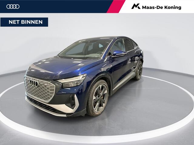 Audi Q4 Sportback e-tron 40 Launch edition S Competition 77 kWh · Camera · Apple/Android Car Play · Navigatie · Elek. Achterklep · Head-Up · 20'' Inch ·