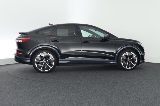 Audi Q4 Sportback e-tron 50 quattro 299pk Advanced edition 77 kWh Sonos Camera Adaptive Cruise Stoelverwarming Virtual Cockpit Navigatie