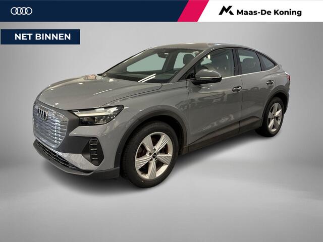 Audi Q4 Sportback e-tron 35 S edition 55 kWh / 170pk · SOH 91,5% · Camera · SONOS Sound · ACC · Apple/Android Car Play · Elek. Achterklep ·