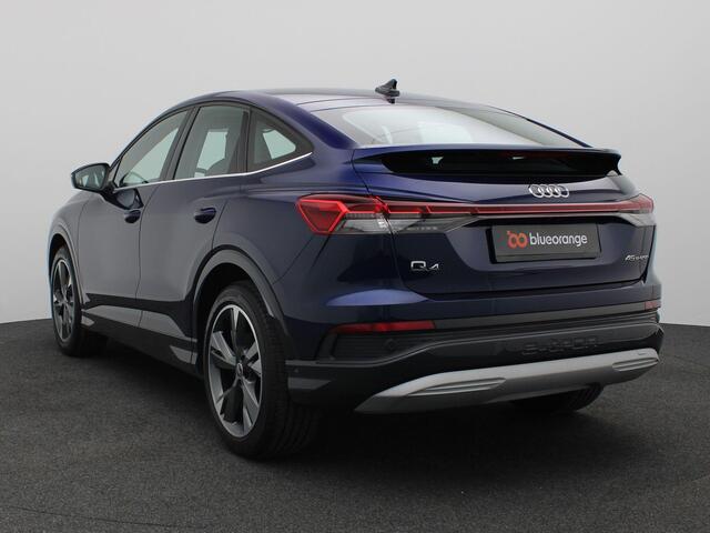 Audi Q4 Sportback e-tron 45 Advanced edition 82 kWh 286PK Aut. Warmtepomp, Keyless, Achteruitrijcamera, Head-Up Display, Adaptieve Cruise Controle, Stoelverwarming
