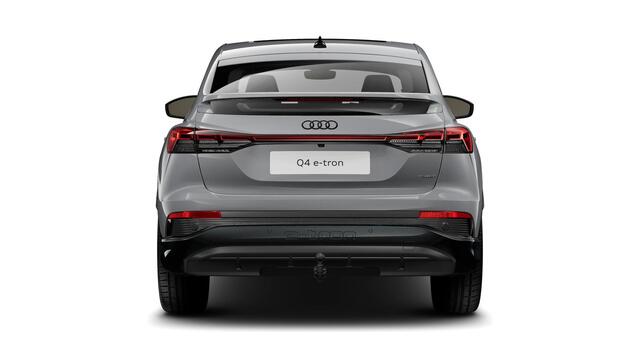 Audi Q4 Sportback e-tron 50 quattro S edition 77 kWh Trekhaak - Panoramdak - Adaptieve Cruise Control - Comfortpakket - MMI navigatie pro - Sonos - Assistentiepakket plus - Sportonderstel - Sportstoelen -