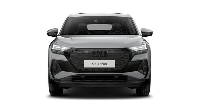 Audi Q4 Sportback e-tron 50 quattro S edition 77 kWh Trekhaak - Panoramdak - Adaptieve Cruise Control - Comfortpakket - MMI navigatie pro - Sonos - Assistentiepakket plus - Sportonderstel - Sportstoelen -