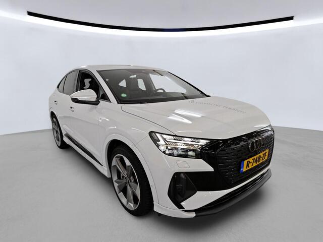Audi Q4 Sportback e-tron 40 S edition 77 kWh 204Pk / 21'' LMV / Camera / PDC V+A / WORDT VERWACHT