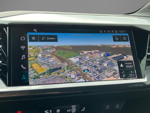 Audi Q4 Sportback e-tron 40 S Line 82kWh / 204pk · Panoramadak · Navigatie · SONOS · Camera + Parkeersensoren · Drive select · Garantie t/m 26-09-2026 of 60000km