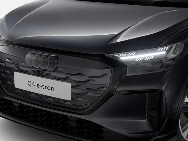 Audi Q4 Sportback e-tron S edition performance 286 PK · Tech plus · Trekhaak elek. wegklapbaar · MMi experience pro