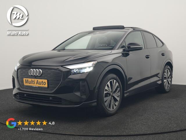 Audi Q4 Sportback e-tron 40 Advanced edition 82 kWh 204pk Dealer O.H. | Panodak | Adaptive Cruise | Camera | Keyless | Apple Carplay | Stoelverwarming | Navigatie | DAB | Virtual Cockpit | 19"L.M |