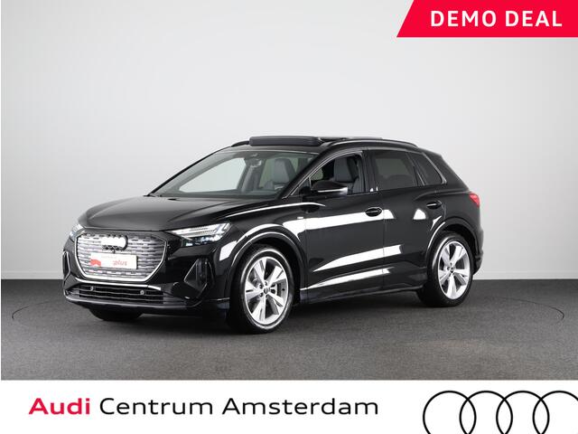 Audi Q4 e-tron 45 quattro S Edition 82 kWh 286pk | Panoramadak | 20 inch Lichtmetalen velgen | Assistentiepakket plus
