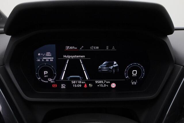 Audi Q4 e-tron 40 S edition 77 kWh 204 pk | S-Line | Matrix LED | Achteruitrijcamera | Navigatie | Stoelverwarming | Adaptive Cruise | Sportonderstel