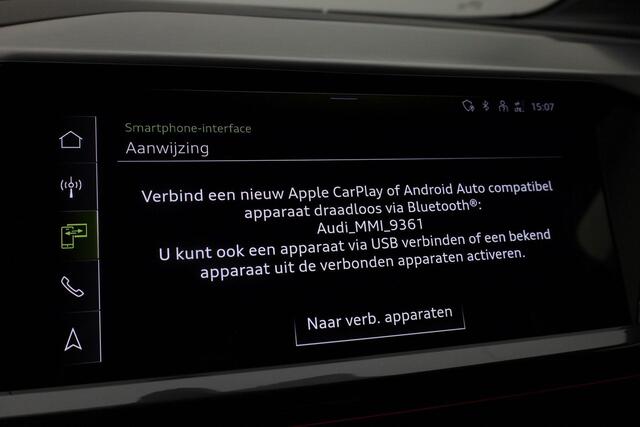 Audi Q4 e-tron 40 S edition 77 kWh 204 pk | S-Line | Matrix LED | Achteruitrijcamera | Navigatie | Stoelverwarming | Adaptive Cruise | Sportonderstel