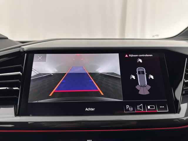 Audi Q4 e-tron 40 S edition 77 kWh S-Line [ 3-Fase ] (INCL.BTW) *HEAT-PUMP | 1/2LEATHER | MATRIX-LED | ADAPTIVE-CRUISE | AMBIENT-LIGHT | DIGI-COCKPIT | AUDI-SOUND | DAB+ | KEYLESS | CAMERA | SPORT-SEATS | 20''ALU*
