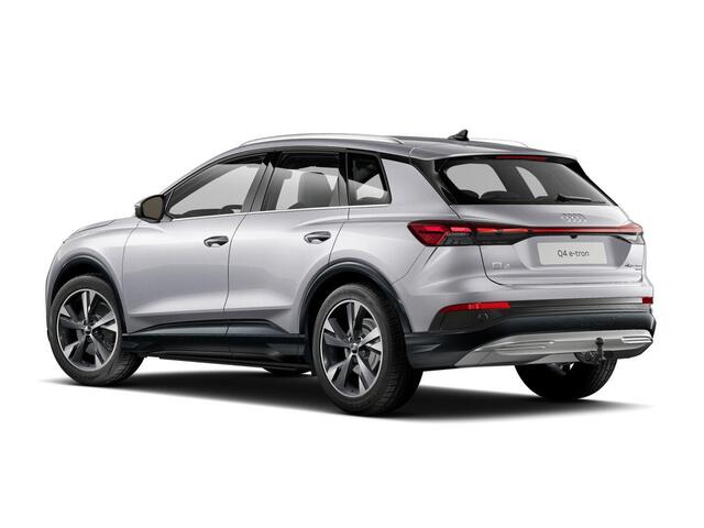 Audi Q4 e-tron 45 quattro Advanced edition 286 PK · Glazen panoramadak · 20" LM Velgen · Elektrisch wegklapbare trekhaak