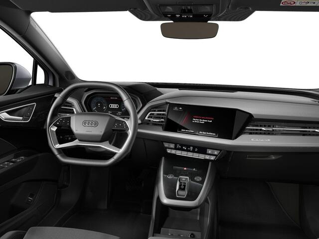 Audi Q4 e-tron 45 quattro Advanced edition 286 PK · Glazen panoramadak · 20" LM Velgen · Elektrisch wegklapbare trekhaak
