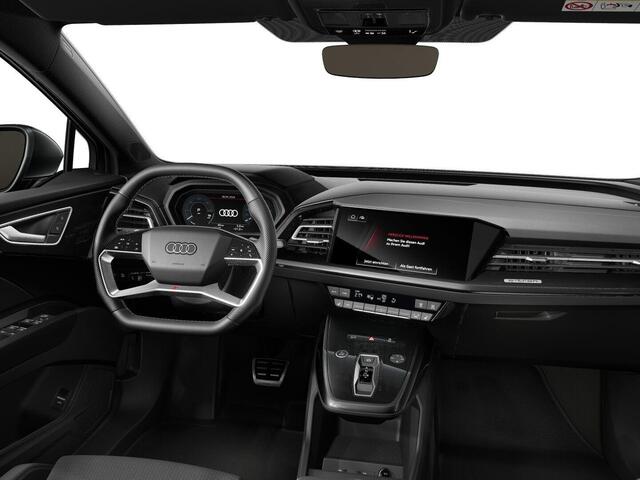 Audi Q4 e-tron 45 quattro S Edition 286 PK · Elek. wegklapbare trekhaak · Glazen panoramadak · Assistentiepakket plus · Comfortpakket