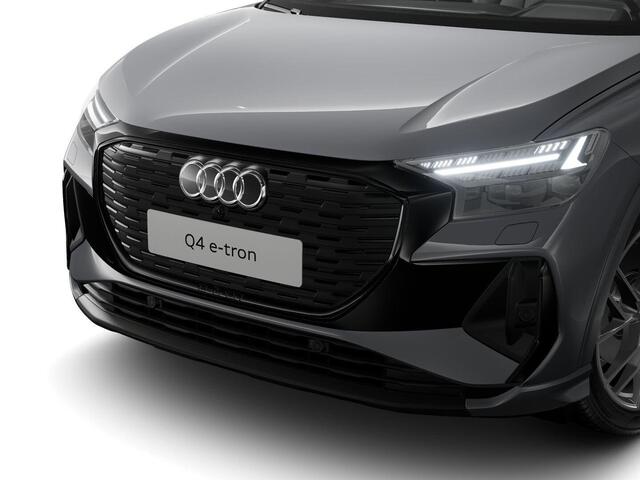Audi Q4 e-tron 45 quattro S Edition 286 PK · 21" LM Velgen · Elek. wegklapbare trekhaak · Glazen panoramadak · Assist. pakket plus