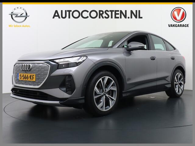 Audi Q4 e-tron 40 204pk 77kWh Adap.Cruise Sport-St. 20" Apple Carplay Android Camera Navi Matrix Led Elek.Achterklep Trekhaak Ecc Stoelverwarming Pdc DAB Wifi Advanced Edition Audi sound system Assistentiepakketten-Parking/Tour/Plus 1e Eigenaar Origineel Nederlandse Aut