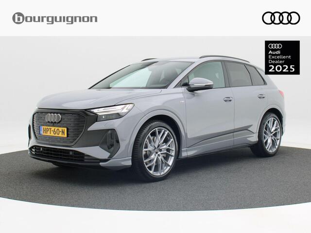 Audi Q4 e-tron | 45 quattro | S Edition 82 kWh | 4000 VOORDEEL!!!| Zwart optiek | 21 inch velgen | Privacyglas