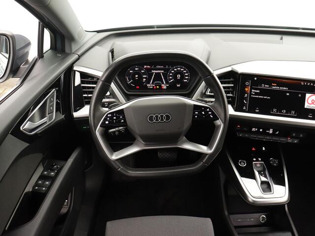 Audi Q4 e-tron 40 Launch edition Advanced 77 kWh | Matrix LED | Achteruitrijcamera | Elektrische klep | Warmtepomp | Adaptive cruise control | Navigatie | Stoelverwarming |