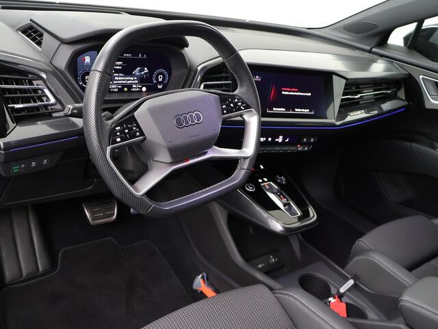 Audi Q4 e-tron 35 Launch edition S Competition 55 kWh | 170 PK | SoH 89% | Automaat | Stoelverwarming | Digital Cockpit |